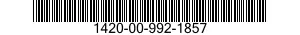 1420-00-992-1857  1420009921857 009921857