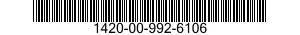 1420-00-992-6106  1420009926106 009926106