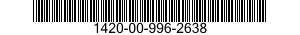 1420-00-996-2638  1420009962638 009962638