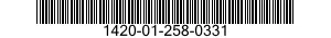 1420-01-258-0331 GUIDANCE SECTION,GUIDED MISSILE 1420012580331 012580331