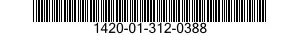 1420-01-312-0388 SUPPORT,STRUCTURAL COMPONENT,GUIDED MISSILE 1420013120388 013120388