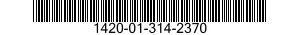 1420-01-314-2370 CONTROL SURFACE,GUIDED MISSILE 1420013142370 013142370