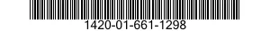 1420-01-661-1298 GUIDANCE SECTION,GUIDED MISSILE 1420016611298 016611298