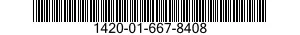 1420-01-667-8408 GUIDANCE SECTION,GUIDED MISSILE 1420016678408 016678408