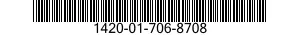 1420-01-706-8708 INERTIAL MEASUREMENT DEVICE,GUIDED MISSILE 1420017068708 017068708