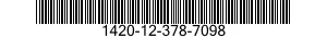 1420-12-378-7098 NOSE SECTION,GUIDED MISSILE 1420123787098 123787098