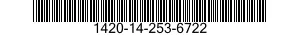 1420-14-253-6722  1420142536722 142536722