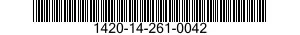 1420-14-261-0042  1420142610042 142610042