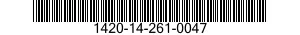 1420-14-261-0047  1420142610047 142610047