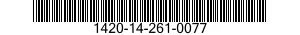 1420-14-261-0077  1420142610077 142610077