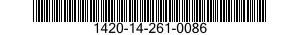 1420-14-261-0086  1420142610086 142610086