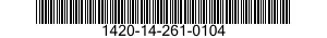 1420-14-261-0104  1420142610104 142610104