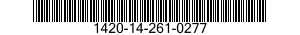 1420-14-261-0277  1420142610277 142610277