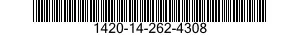 1420-14-262-4308  1420142624308 142624308