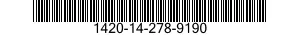 1420-14-278-9190  1420142789190 142789190