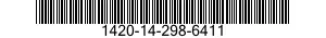 1420-14-298-6411  1420142986411 142986411