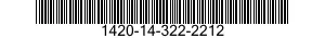 1420-14-322-2212  1420143222212 143222212
