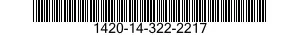 1420-14-322-2217  1420143222217 143222217