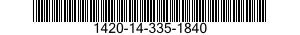 1420-14-335-1840  1420143351840 143351840