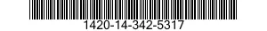 1420-14-342-5317 BATTERY,EXPLOSIVE ACTUATED,GUIDED MISSILE 1420143425317 143425317