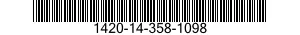 1420-14-358-1098  1420143581098 143581098