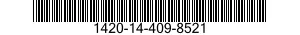 1420-14-409-8521 BODY SECTION,GUIDED MISSILE,PRACTICE 1420144098521 144098521