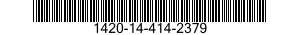 1420-14-414-2379 GUIDANCE SECTION,GUIDED MISSILE 1420144142379 144142379