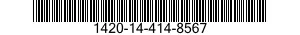 1420-14-414-8567 TUNNEL SECTION,GUIDED MISSILE 1420144148567 144148567