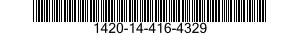 1420-14-416-4329 BODY SECTION,GUIDED MISSILE 1420144164329 144164329