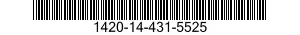 1420-14-431-5525 BATTERY,EXPLOSIVE ACTUATED,GUIDED MISSILE 1420144315525 144315525