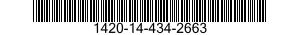 1420-14-434-2663 SEEKER SECTION,INFRARED,GUIDED MISSILE 1420144342663 144342663