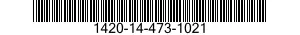 1420-14-473-1021 SUPPORT,STRUCTURAL COMPONENT,GUIDED MISSILE 1420144731021 144731021
