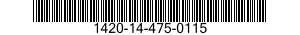 1420-14-475-0115 FAIRING,ROCKET ENGINE,GUIDED MISSILE 1420144750115 144750115