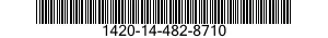 1420-14-482-8710 DUMMY NOSE SECTION,DUMMY GUIDED MISSILE 1420144828710 144828710