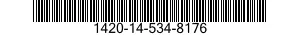 1420-14-534-8176 DUMMY NOSE SECTION,DUMMY GUIDED MISSILE 1420145348176 145348176