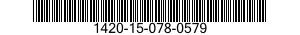 1420-15-078-0579 TRASPARENTE 1420150780579 150780579