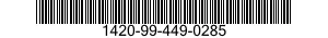 1420-99-449-0285  1420994490285 994490285