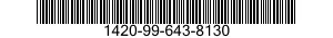 1420-99-643-8130  1420996438130 996438130