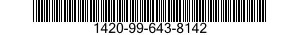 1420-99-643-8142  1420996438142 996438142