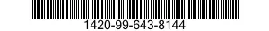 1420-99-643-8144  1420996438144 996438144