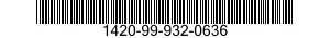 1420-99-932-0636 RESISTOR ASSEMBLY 1420999320636 999320636
