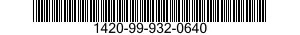 1420-99-932-0640  1420999320640 999320640