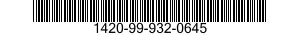 1420-99-932-0645  1420999320645 999320645