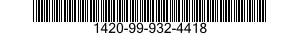 1420-99-932-4418  1420999324418 999324418