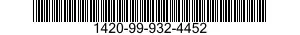 1420-99-932-4452  1420999324452 999324452