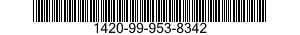 1420-99-953-8342  1420999538342 999538342