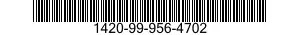 1420-99-956-4702  1420999564702 999564702