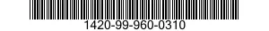 1420-99-960-0310  1420999600310 999600310