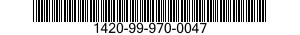 1420-99-970-0047  1420999700047 999700047