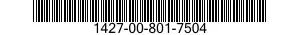 1427-00-801-7504 GUIDANCE AND CONTROL SECTION,GUIDED MISSILE 1427008017504 008017504